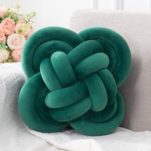 LIONEL MB Knot Pillow, Decorative Throw Pillows with Soft Plush for Couch, 12